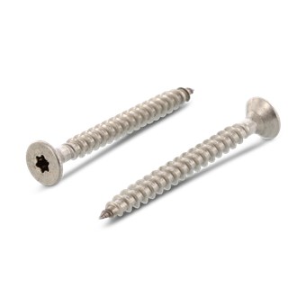 A2 T20 Torx CSK F.T Chipboard Screws 4x20mm