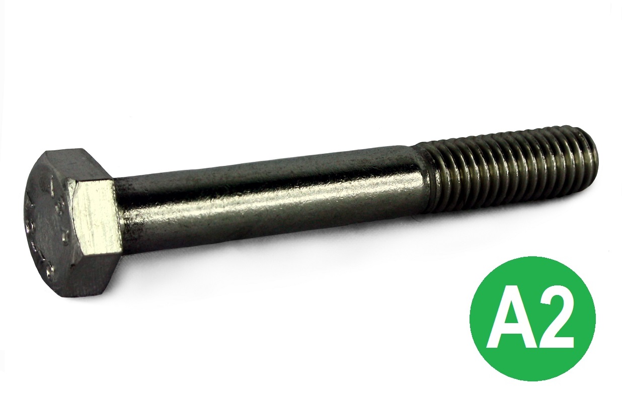 M8x40 A2 Hexagon Head Bolt DIN 931