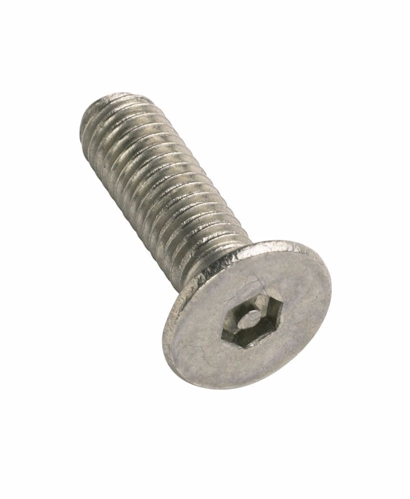 M4x25mm H2.5 Pin Hex A2 Countersunk Screws