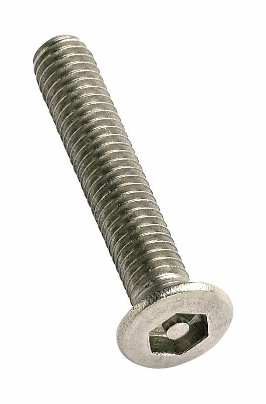 M3.5x40mm H30 Pin Hex A2 Raised Machine Screw