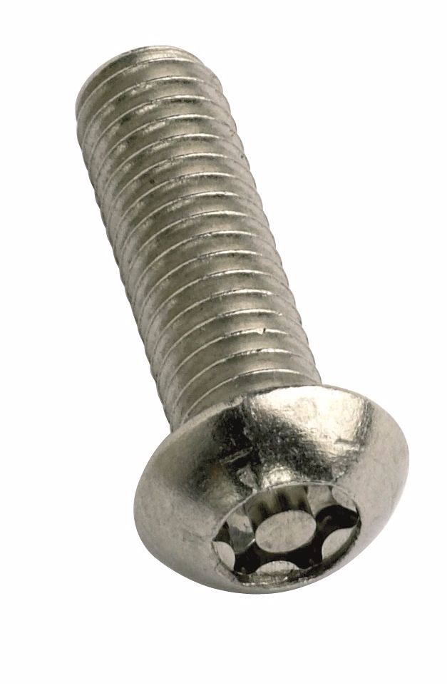 M5x25mm T25 6-Lobe Pin A2 Button Head Screw