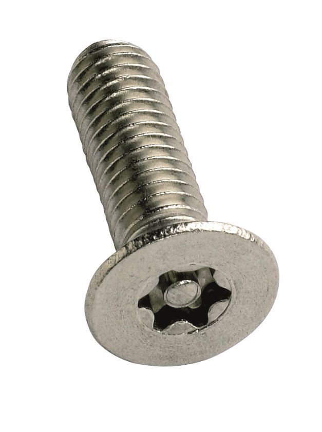 M3x16mm T10 6-Lobe Pin A2 Countersunk Screws