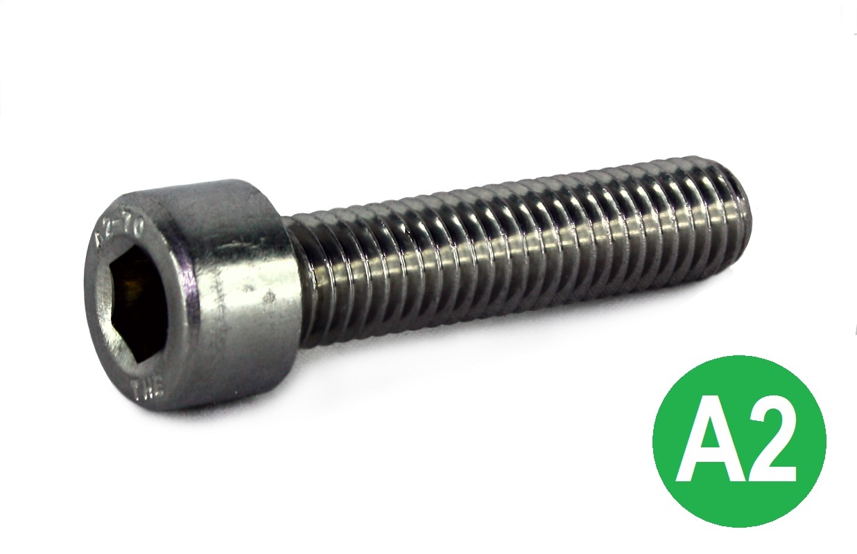 M2x14 A2 Socket Cap Head Screw DIN 912