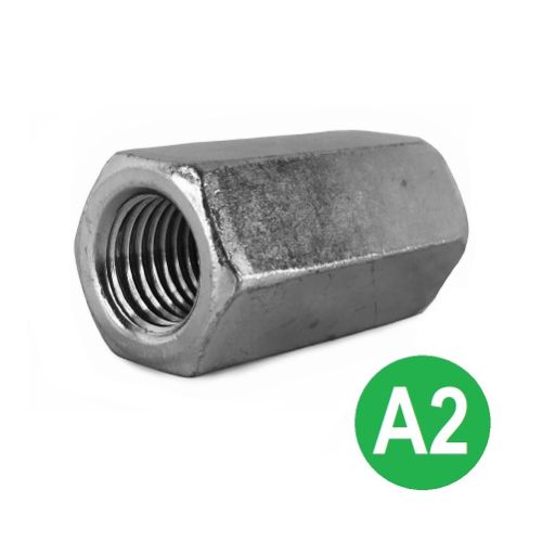 M10x30mm A2 ST/ST Studding Connector DIN 6334