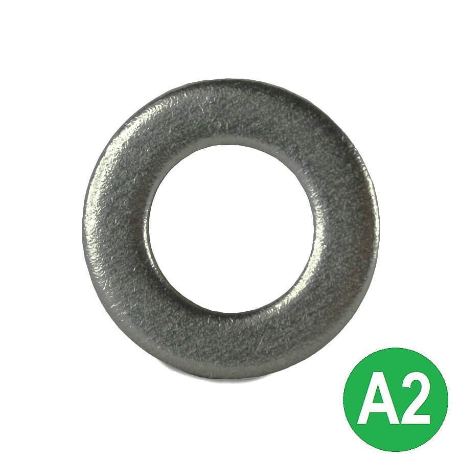 M12 A2 Stainless Form A Flat Washers DIN 125A