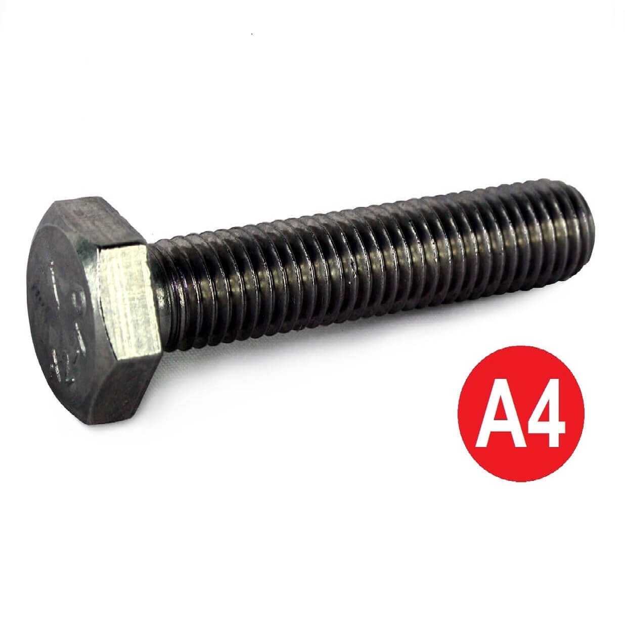 M10x25 A4 Hexagon Set Screw DIN 933