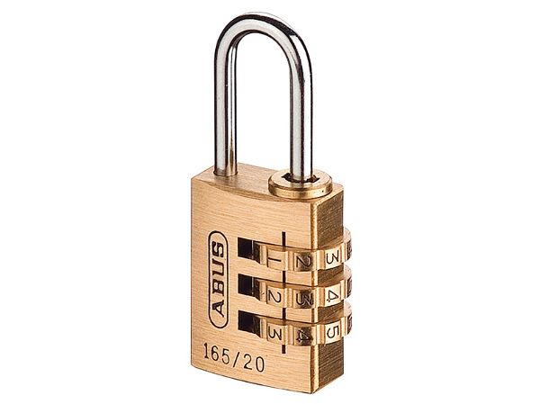 Abus 165/20 20mm 3 Digit Combination Padlock