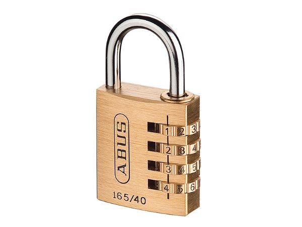 Abus 165/40 40mm 4 Digit Combination Padlock