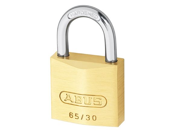 Abus 65/30 30mm Brass Padlock Twin Pack