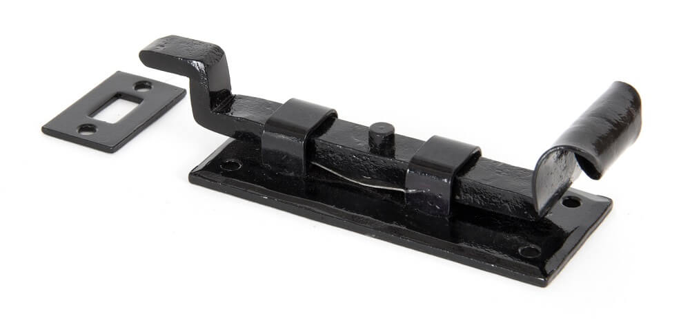 Anvil 33014 Black 4'' Cranked Door Bolt