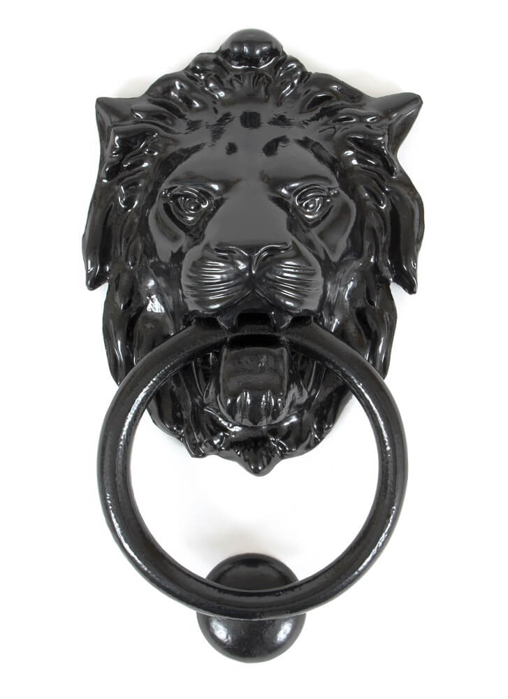 Anvil 33018 Black Lion Head Knocker