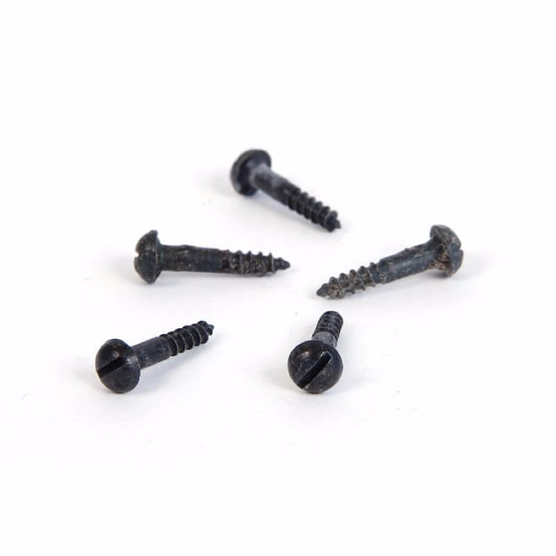 Anvil 33403 Black 4x½ Round Head Screws (25)