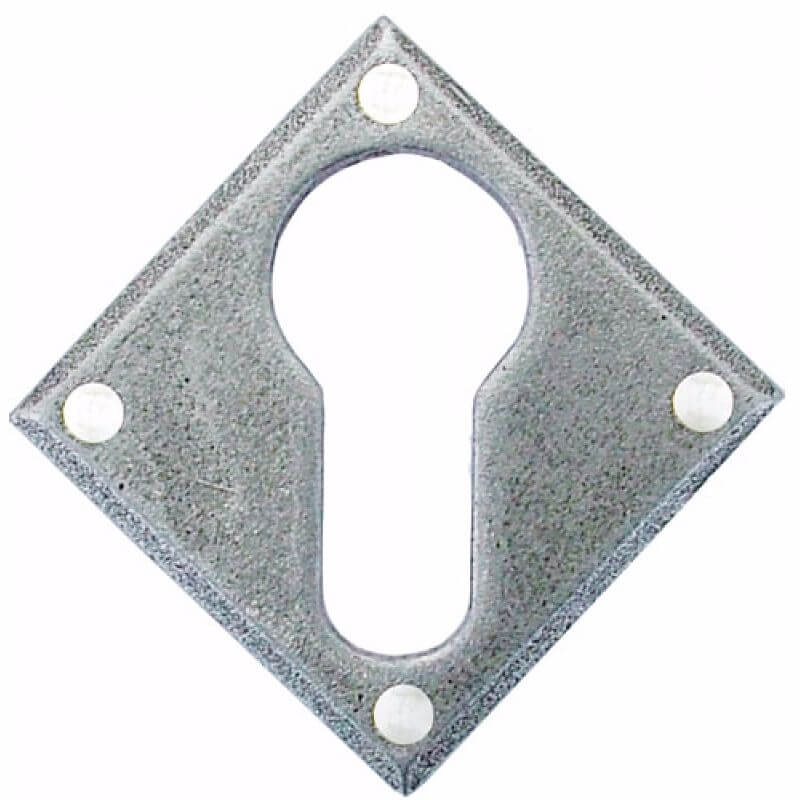 Anvil 33622 Pewter Diamond Euro Escutcheon