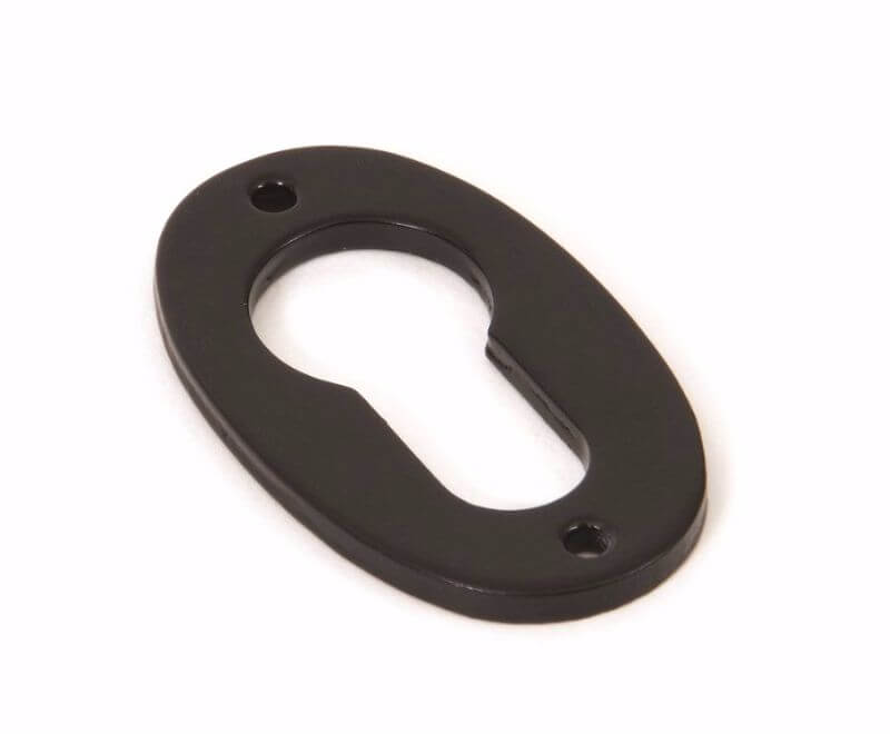 Anvil 33830 Black Oval Euro Escutcheon