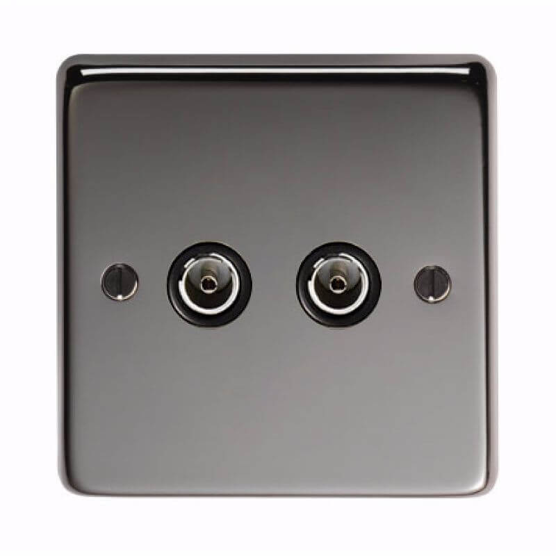 Anvil 34230 BN Double TV Socket