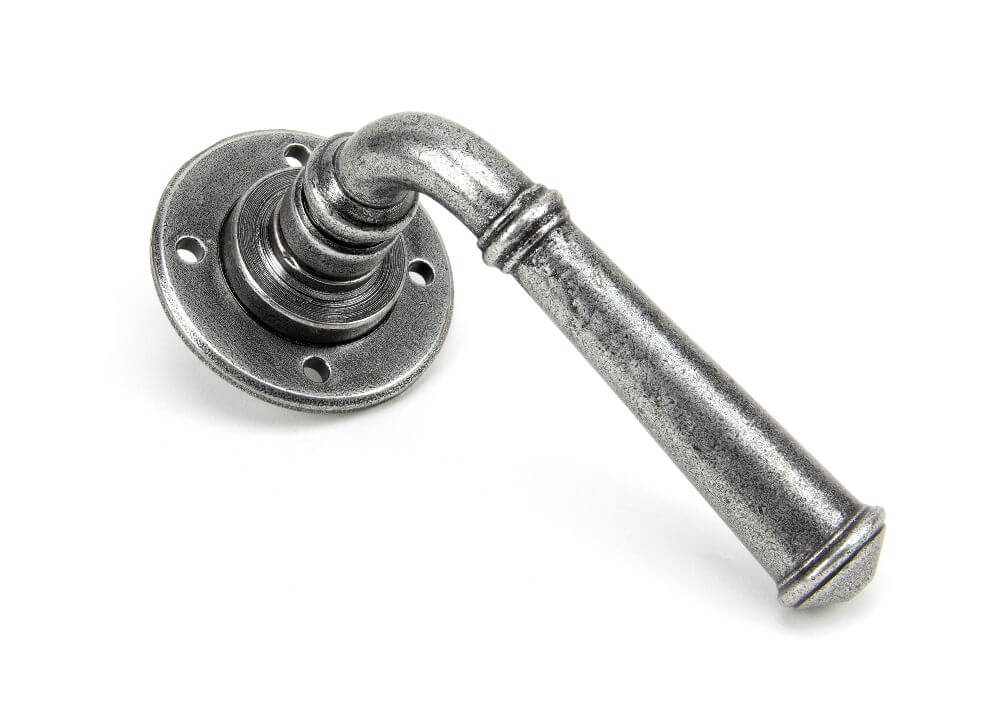 Anvil 45120 Pewter Regency Lever on Rose Set