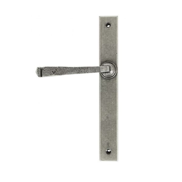 Anvil 45446 Pewter Avon Slim Lever Latch Set