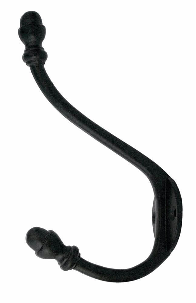 Anvil 83542 Black 6½'' Hat + Coat Hook