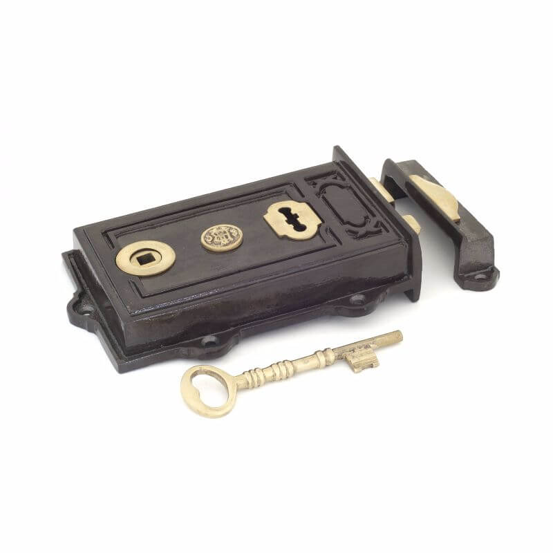 Anvil 83578 Iron Davenport Rim Lock