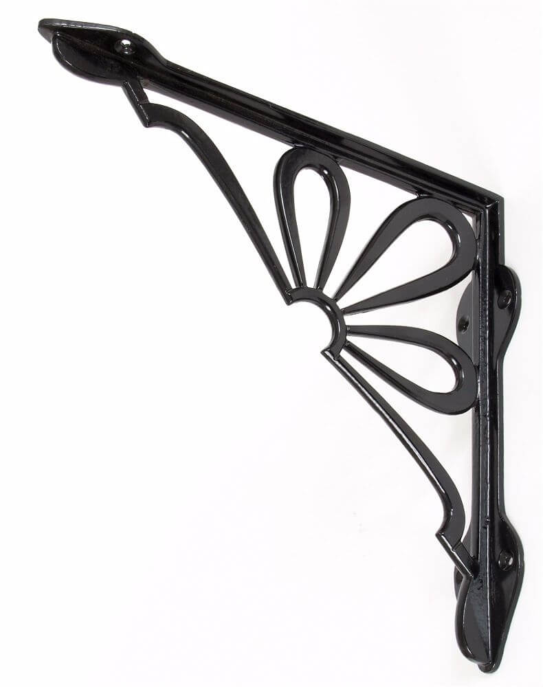 Anvil 83788 Black 9'' x 9 Shelf Bracket