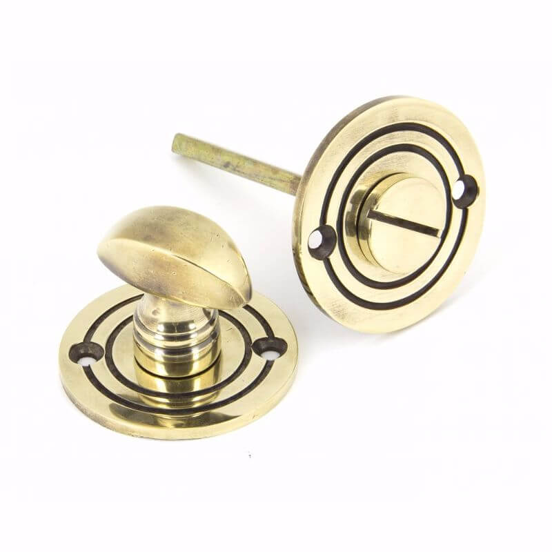 Anvil 83804 Aged Brass Bathroom Thumbturn