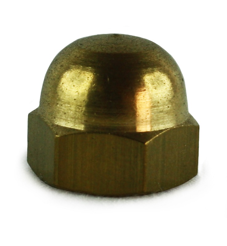 M6 Brass Din 1587 Dome Nuts