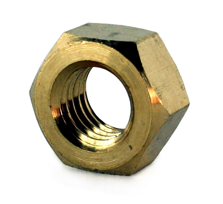 M10 Brass Full Nut DIN 934