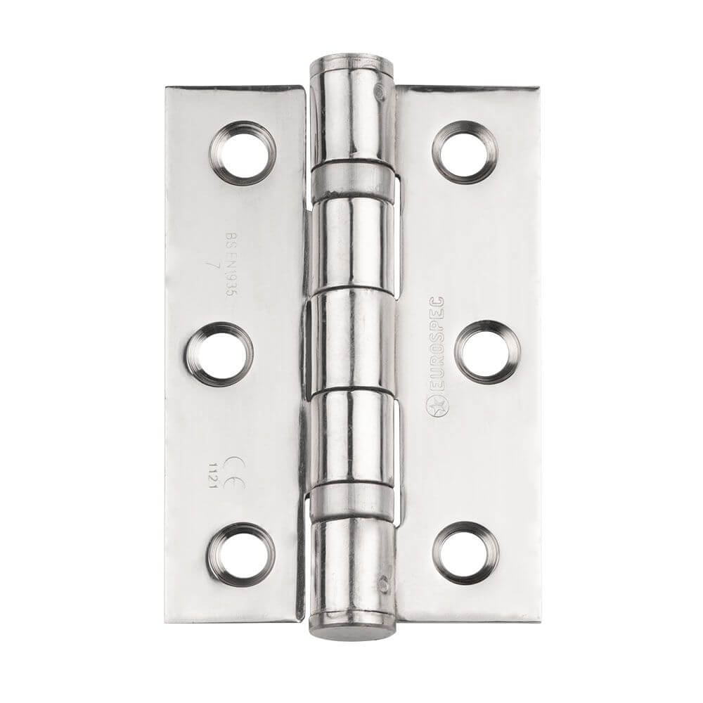 Eurospec 76x51mm Bearing Hinge BSS (Pr)