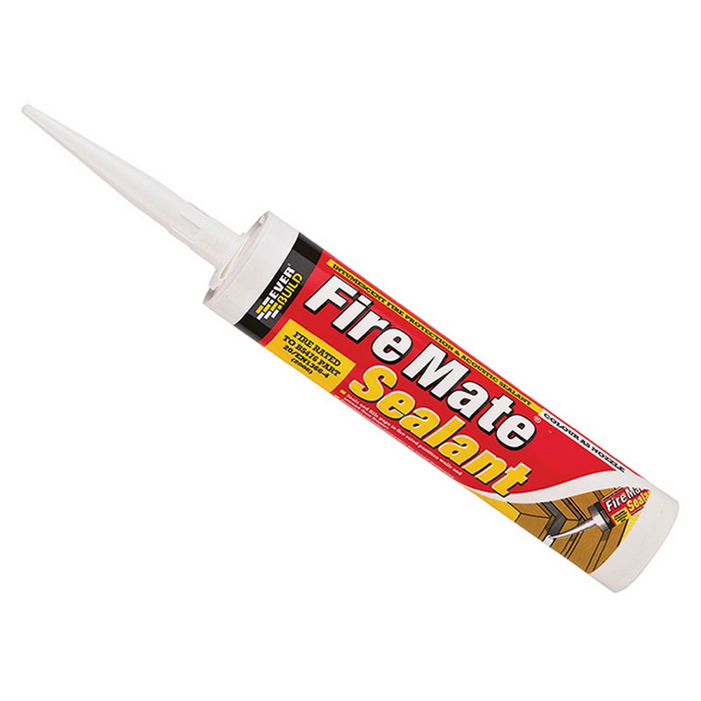 Everbuild FireMate Intumescent Sealant White