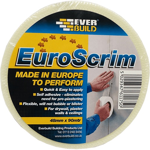 Everbuild EuroScrim® 48mm x 90M Scrim Tape