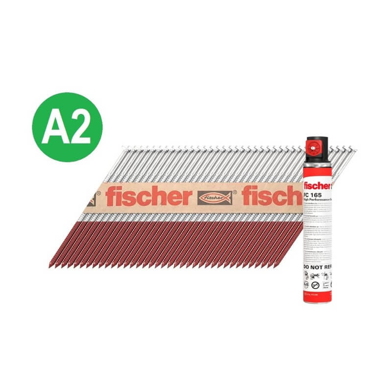 Fischer 51x2.8mm SS Ring Nails 1100+1