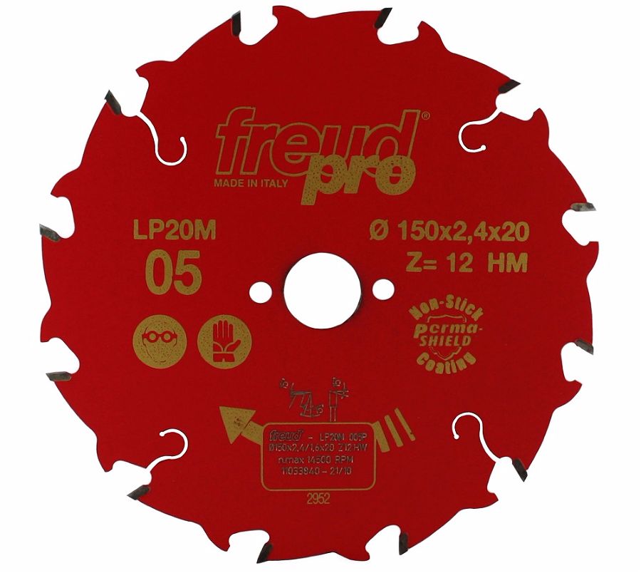 FREUD LP20M 005 Rip Saw Blade 150 X 20 X 12T