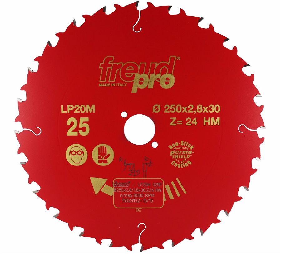 Freud HH Wood Rip Saw Blade 250x30mm x T24