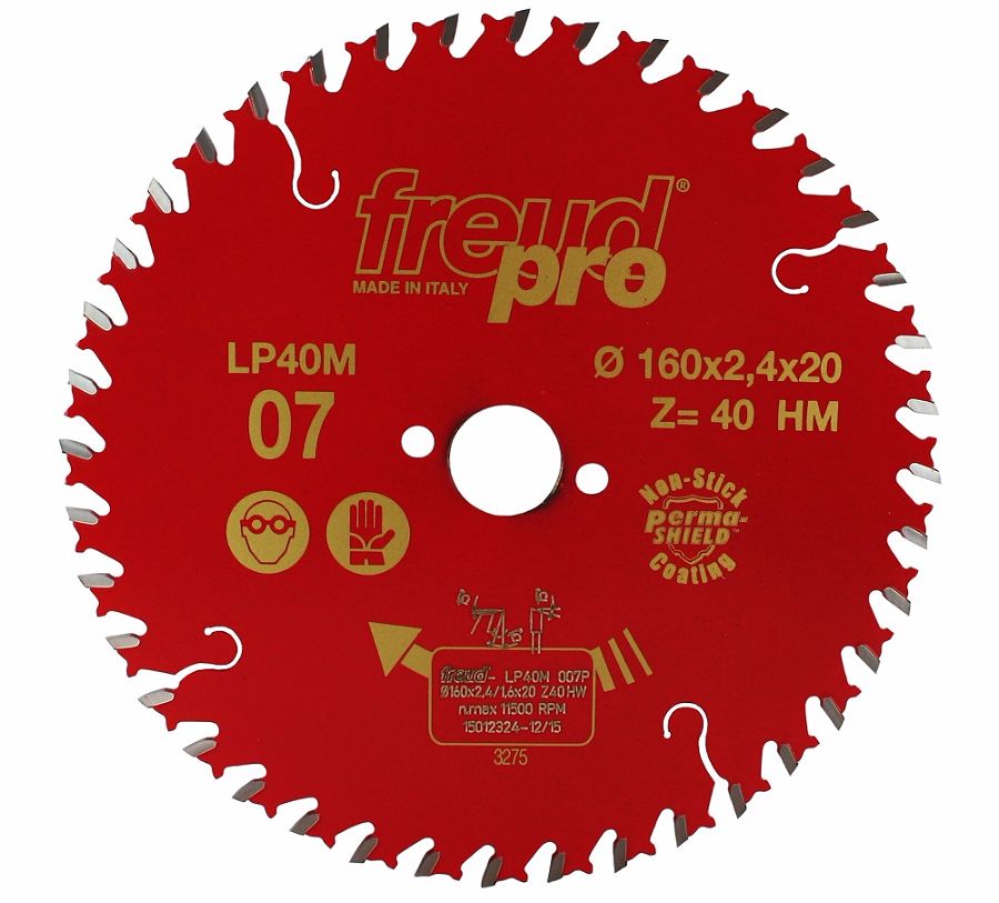 Freud HH Fine Cut Wood Blade 160x20mm x T48