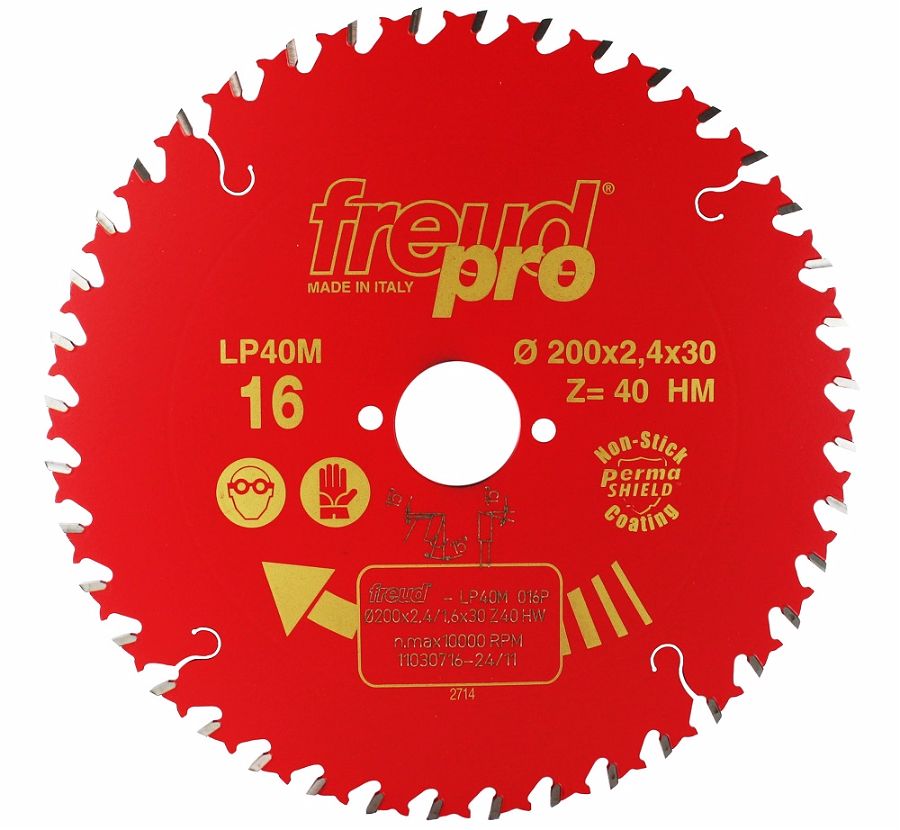 FREUD LP40M 016 Fine Saw Blade 200 X 30 X 40T