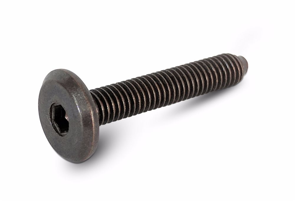 M6 x 15mm Bronze Flat Head Furniture Bolt