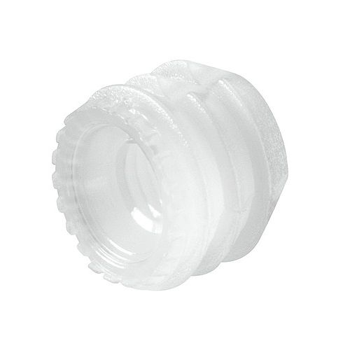 M4 x 13 Nylon Glue-in Sleeve For Ø 10mm Hole