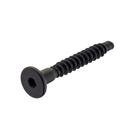 Confirmat H4 Flat Head Screw Black 7x50mm