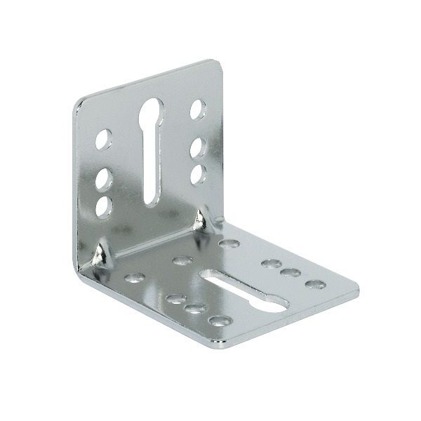 55x50x45mm Bed Fit Mounting Bracket Nickel