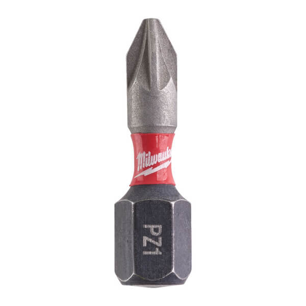 Shockwave Gen 3 Driver Bit PZ1 x 25mm - 2pc