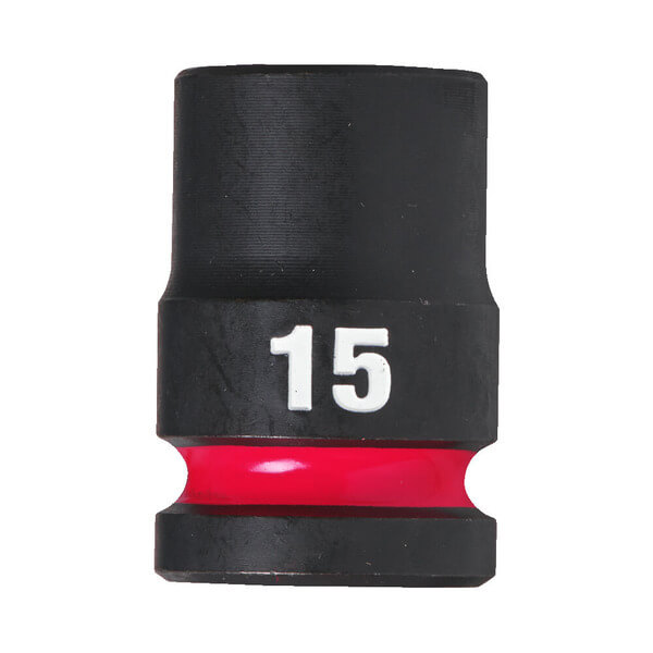 Shockwave 1/2'' Dr. Impact Socket STD 15mm