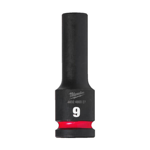 Shockwave 1/2'' Dr. Impact Socket Deep 9mm