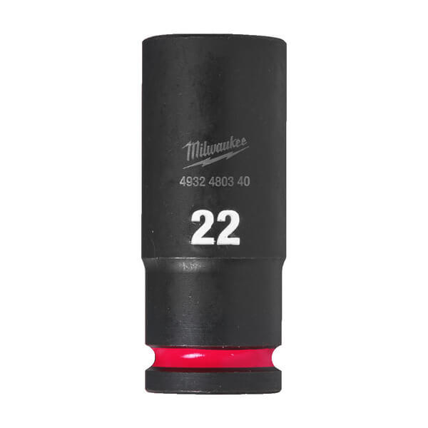 Shockwave 1/2'' Dr. Impact Socket Deep 22mm