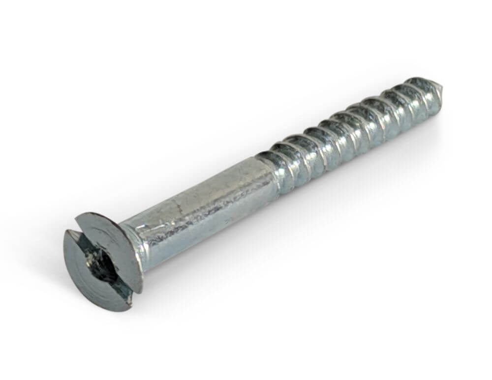 4.2 x 12mm Countersunk Mirror Screws BZP 5BA