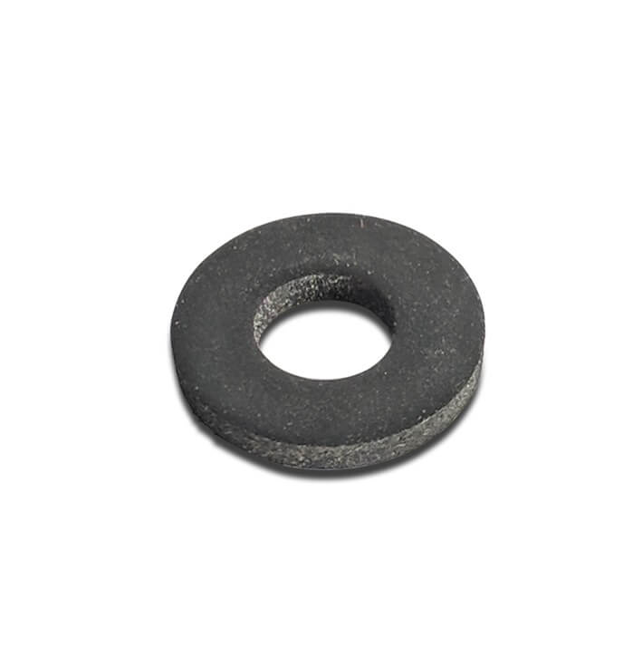 Black Rubber Washer 12mm Dia x 5mm Hole W6