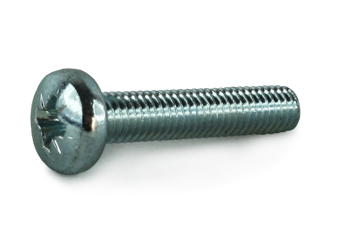 M5x60 Pozi Pan Head Machine Screws BZP