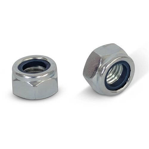 M20 Grade 10 Nyloc Nut Type T BZP