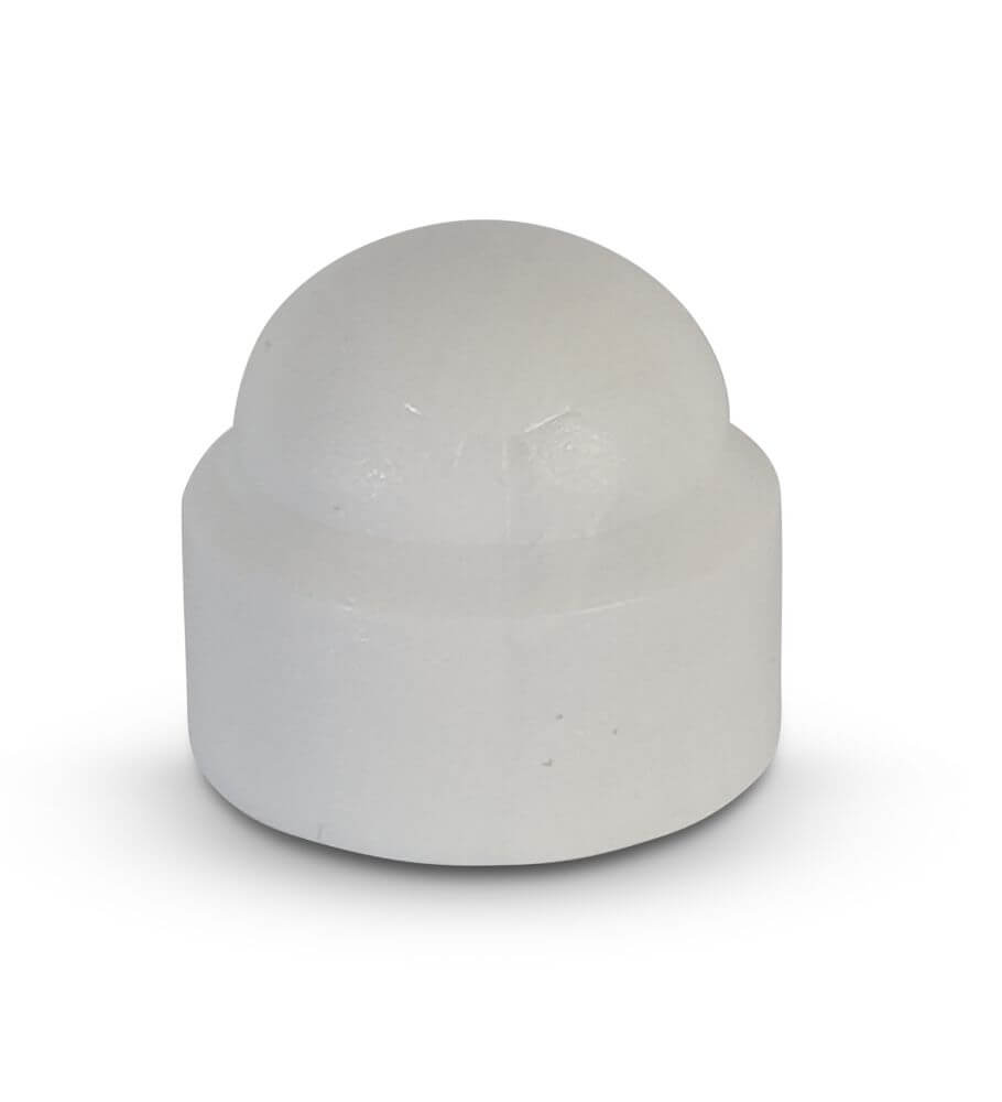 M16 Nylon 6.6 Nut Cover White