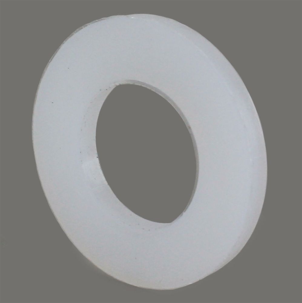 M3 Nylon 6.6 Flat Washer Natural