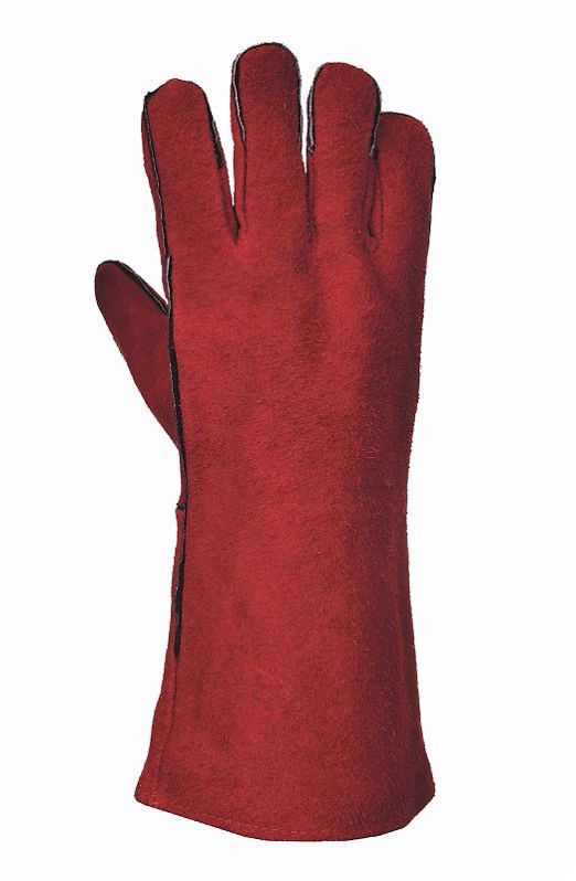 A500 Welders Gauntlet Red Size XL